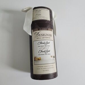 Wall Lettering Thank God For What You Have Trust God For What You Need NEW